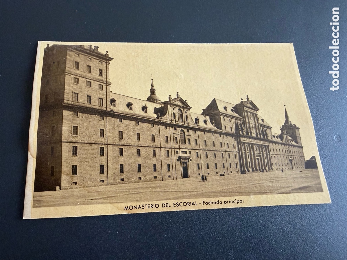 Postales: Postal. Monasterio del Escorial. Fachada principal