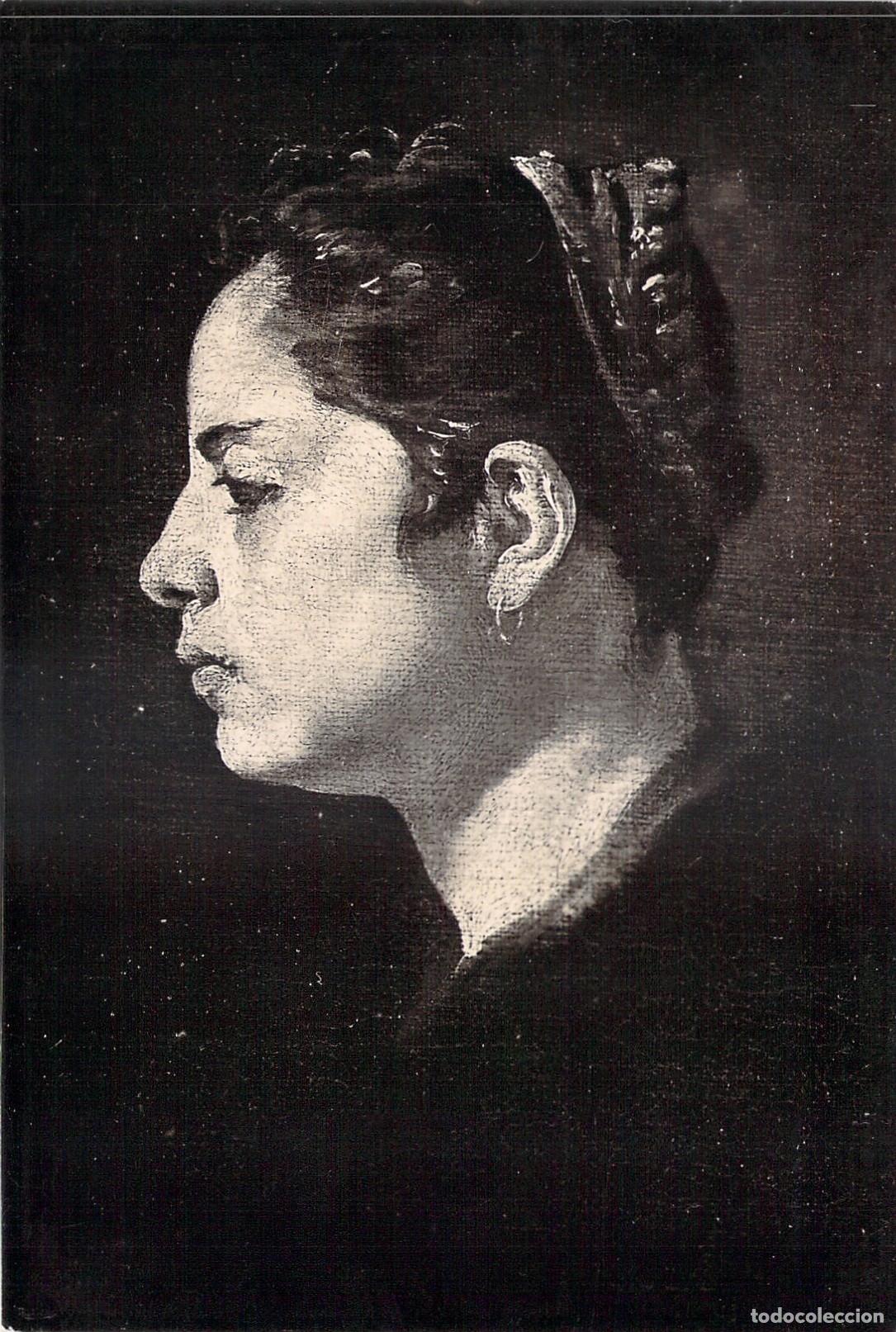 Postales: Postal Retrato de Juana Pacheco por Vel&aacute;zquez Museo L&aacute;zaro Madrid