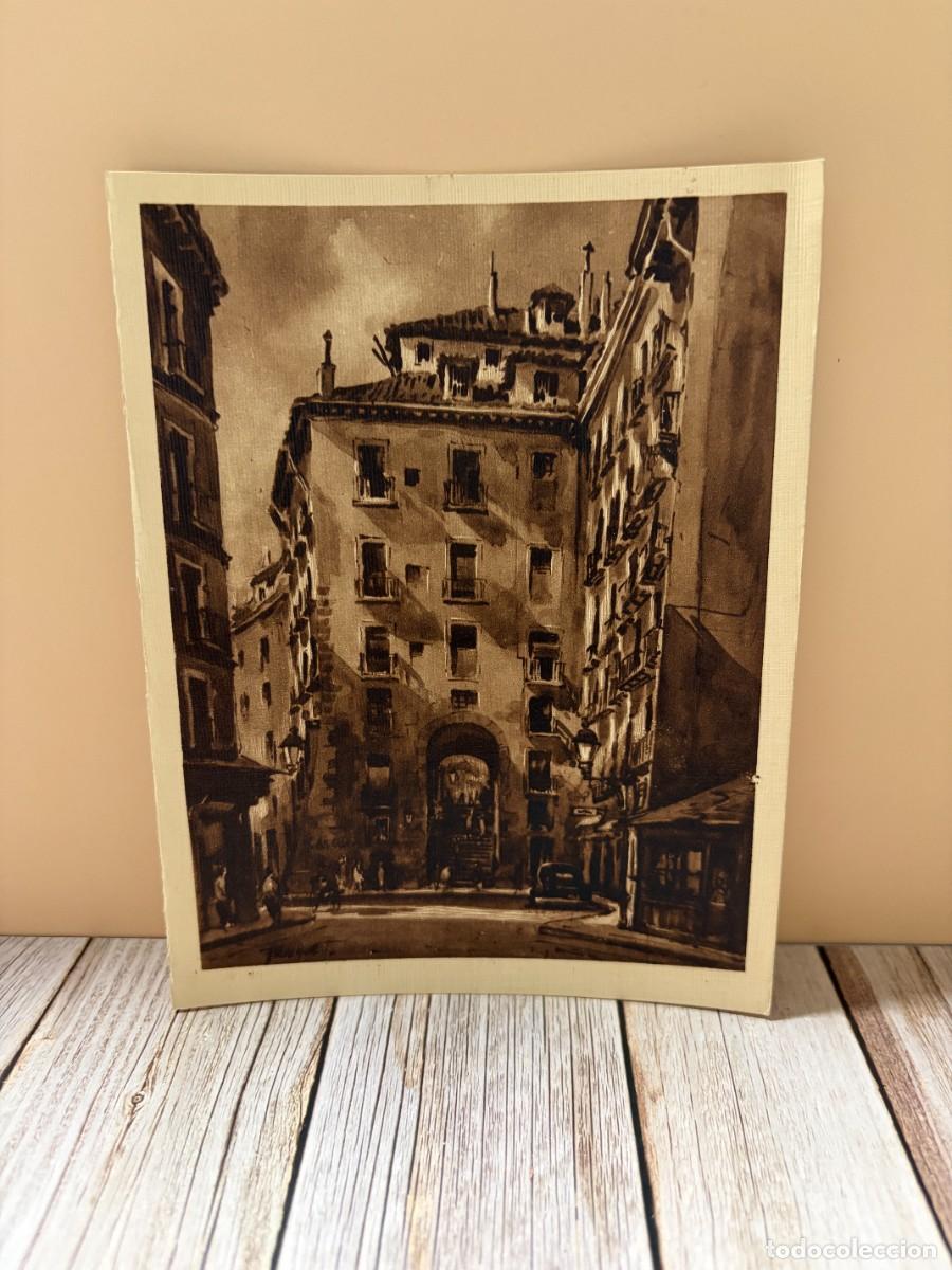 Postales: TARJETA POSTAL &ndash; MADRID &ndash; ARCO DE CUCHILLEROS