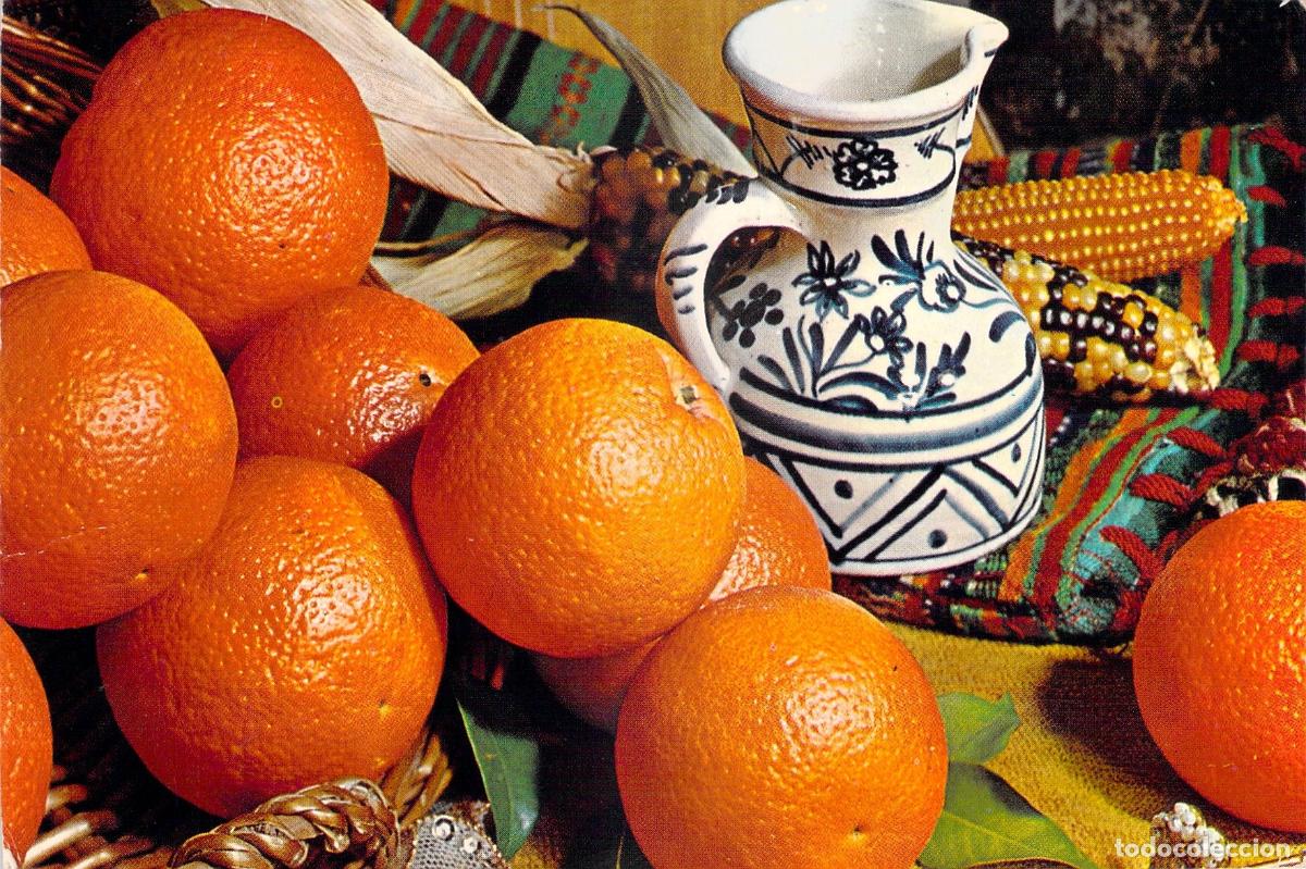 Postales: Postal Publicitaria de Naranjas Cadenera Banco Hispano Americano