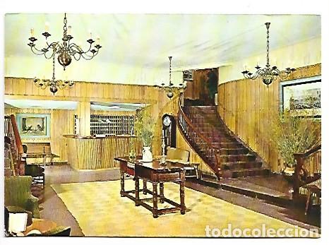 Postales: RESIDENCIA DEL BANCO ESPA&Ntilde;OL DE CREDITO. VESTIBULO.- CERCEDILLA / MADRID