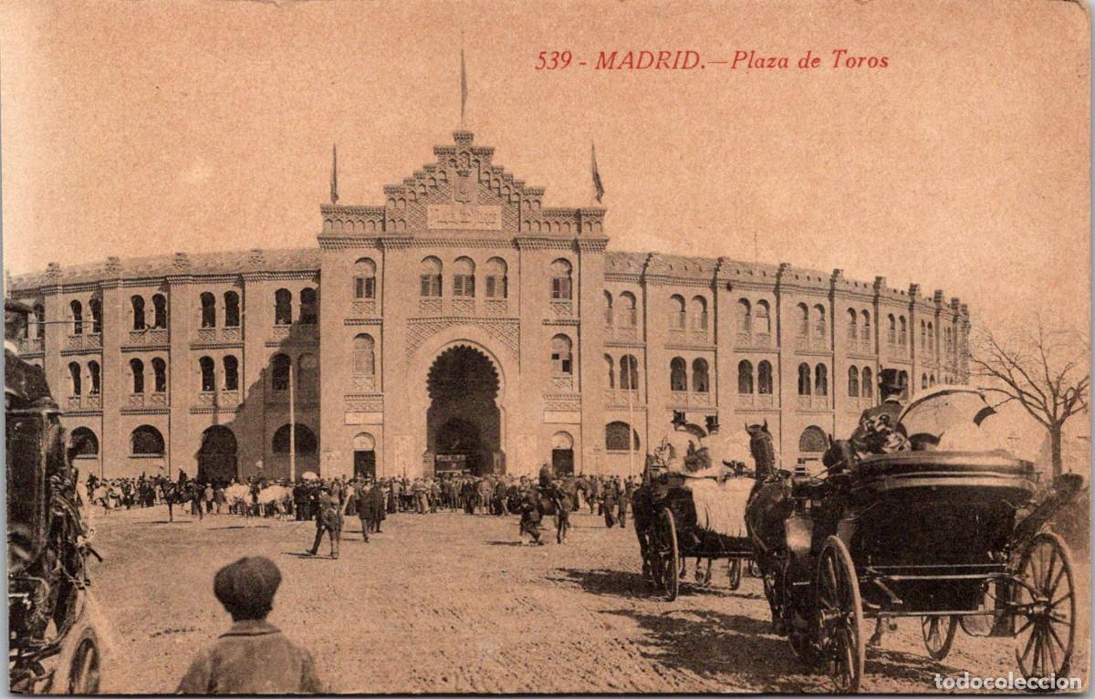 Postales: Madrid - Plaza de Toros - Casta&ntilde;eira 539 - 136x87mm