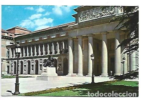 Postales: PORTADA PRINCIPAL, MUSEO DEL PRADO.- MADRID