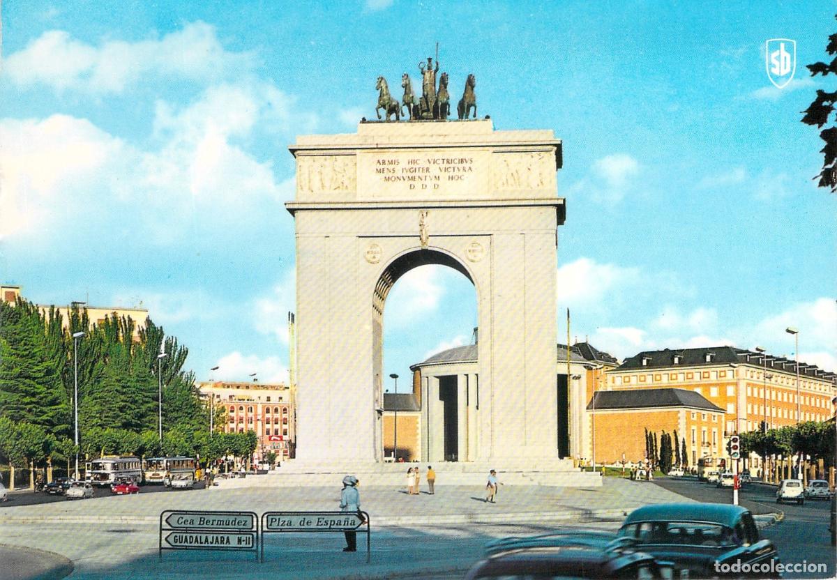 Postales: Postal Arco de Triunfo de la Moncloa Madrid Seix Barral