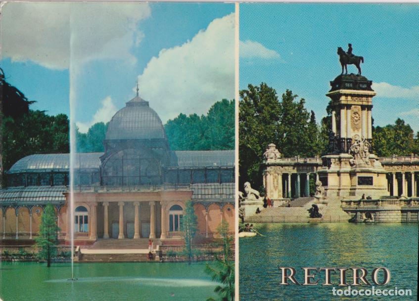 Postales: MADRID, EL RETIRO &ndash; J.L.GALLEGOS N&ordm;313 &ndash; CIRCULADA