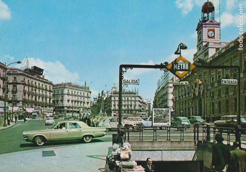 Postales: MADRID, PUERTA DE SOL, J.L.GALLEGOS N&ordm;5 &ndash; S/C