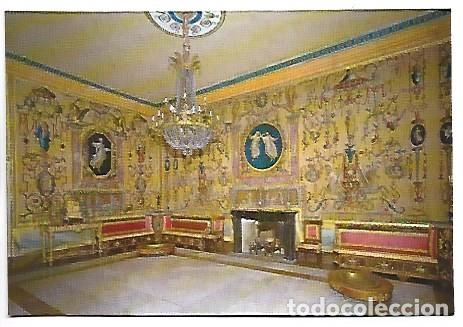 Postales: SALON POMPEYANO. PALACIO DE LOS BORBONES.- MONASTERIO DE EL ESCORIAL