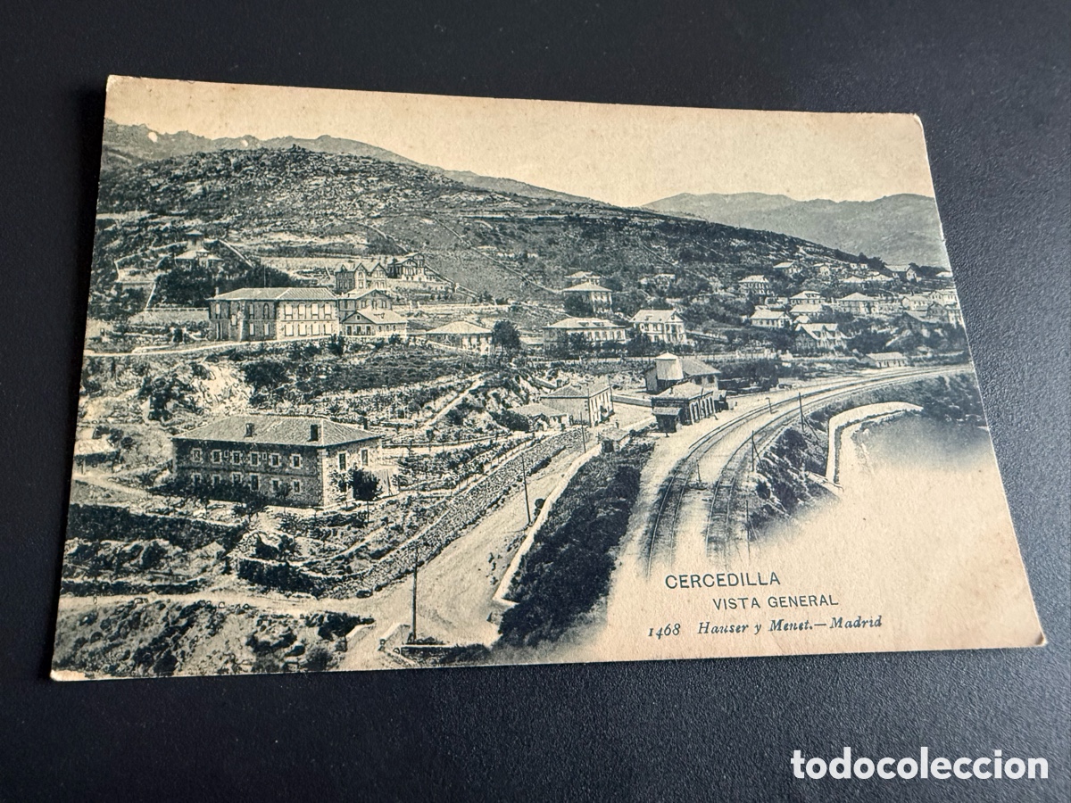 Postales: Postal. CERCEDILLA. Vista General. Ed Hauser y Menet. 1909.
