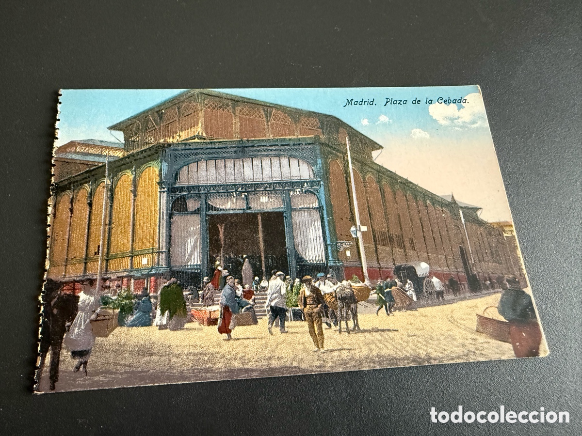 Postales: Postal MADRID. PLAZA DE LA CEBADA - Foto 1