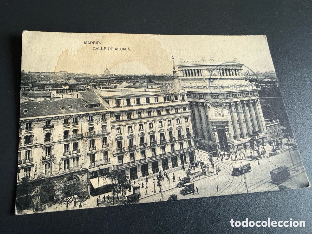 Postales: Postal MADRID. Calle de Alcal&aacute;. Publicidad. Agencia S&aacute;nchez del Corral