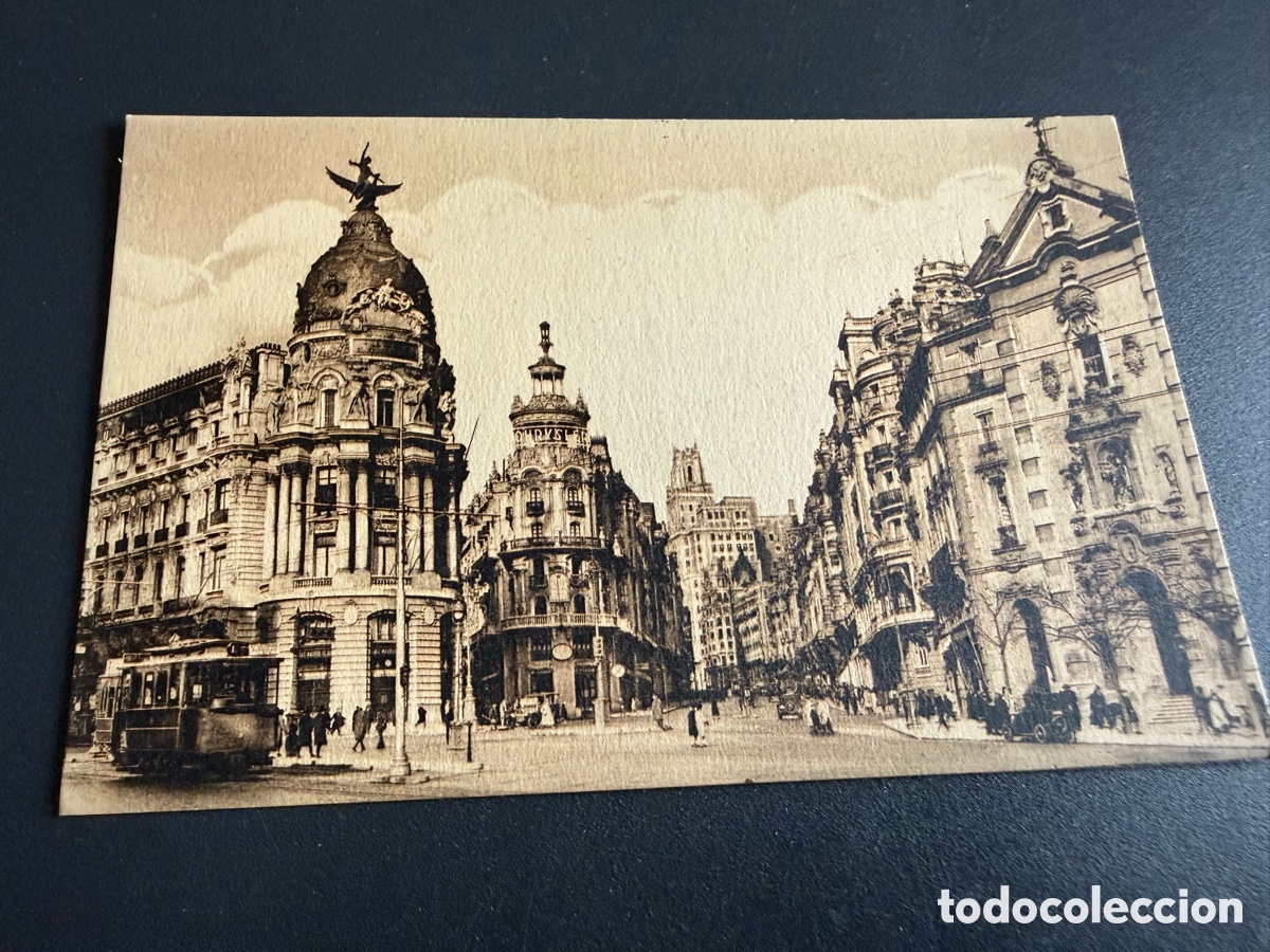 Postales: Postal. MADRID. Avenida Conde de Pe&ntilde;alver ( Gran V&iacute;a) Iglesia de San Jos&eacute; el