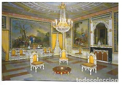 Postales: SALON DE AUDIENCIAS. PALACIO DE LOS BORBONES.- MONASTERIO DE EL ESCORIAL