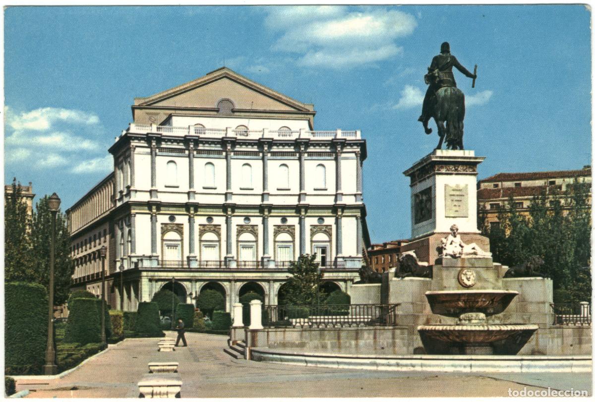 Postkarten: Madrid &Oacute;pera / Teatros Espa&ntilde;a