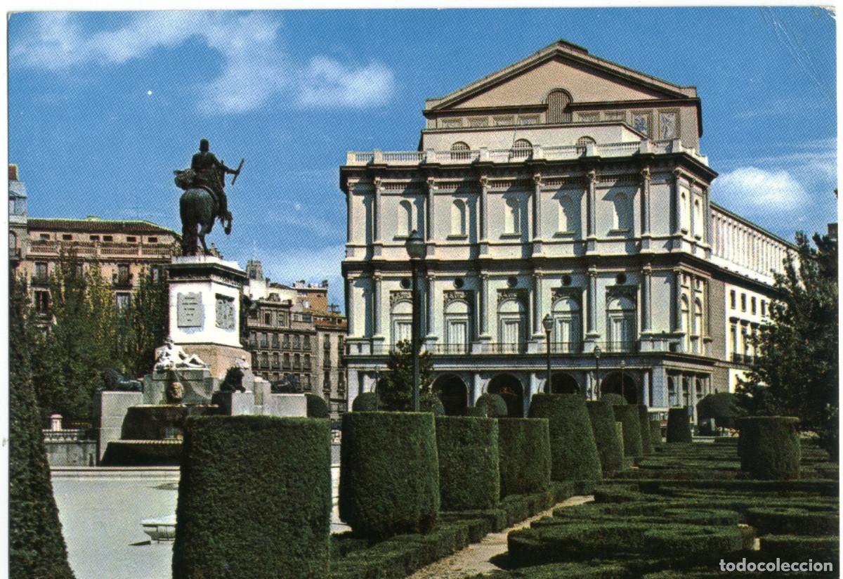 Postkarten: Madrid Teatro Real &Oacute;pera / Teatros Espa&ntilde;a