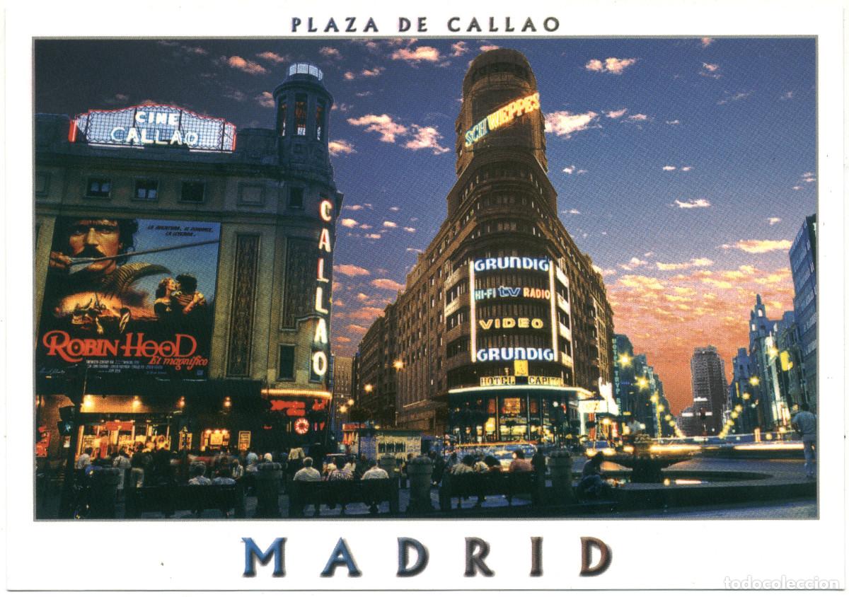 Postales: Madrid Callao / Teatros Espa&ntilde;a