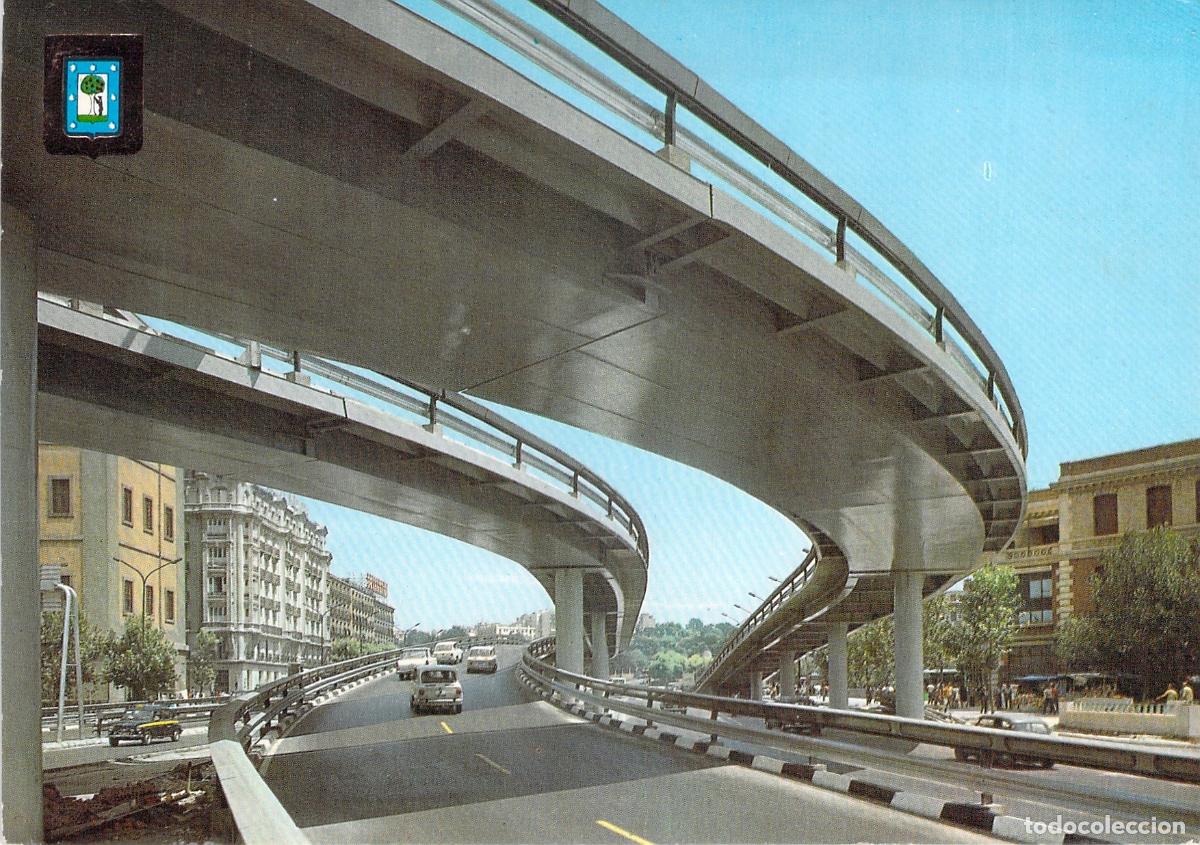 Postales: Postal de Madrid Plaza del Emperador Carlos V Scalextric