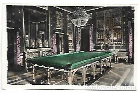 Postales: &rdquo; SALON DE BILLAR &rdquo;.- CASITA DEL LABRADOR.- ARANJUEZ