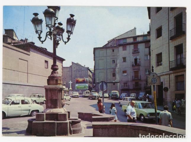 Postales: em04642 madrid plaza de la puerta cerrada 1974 perla n&ordm;2154 sc seat 124 gordini