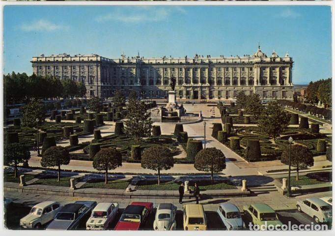 Postales: em04648 madrid palacio real 1971 gallegos n&ordm;281 sc seat 600 1430 simca 1000