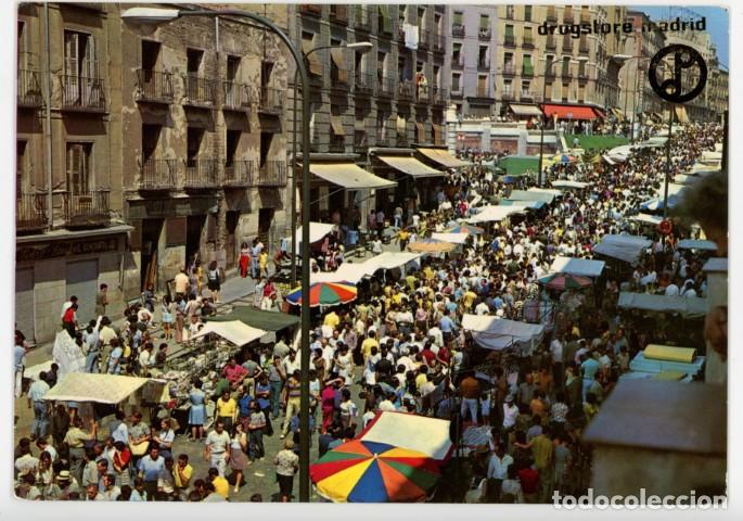 Postales: em04652 madrid el rastro 1971 jlg n&ordm;254 circulada muy animada