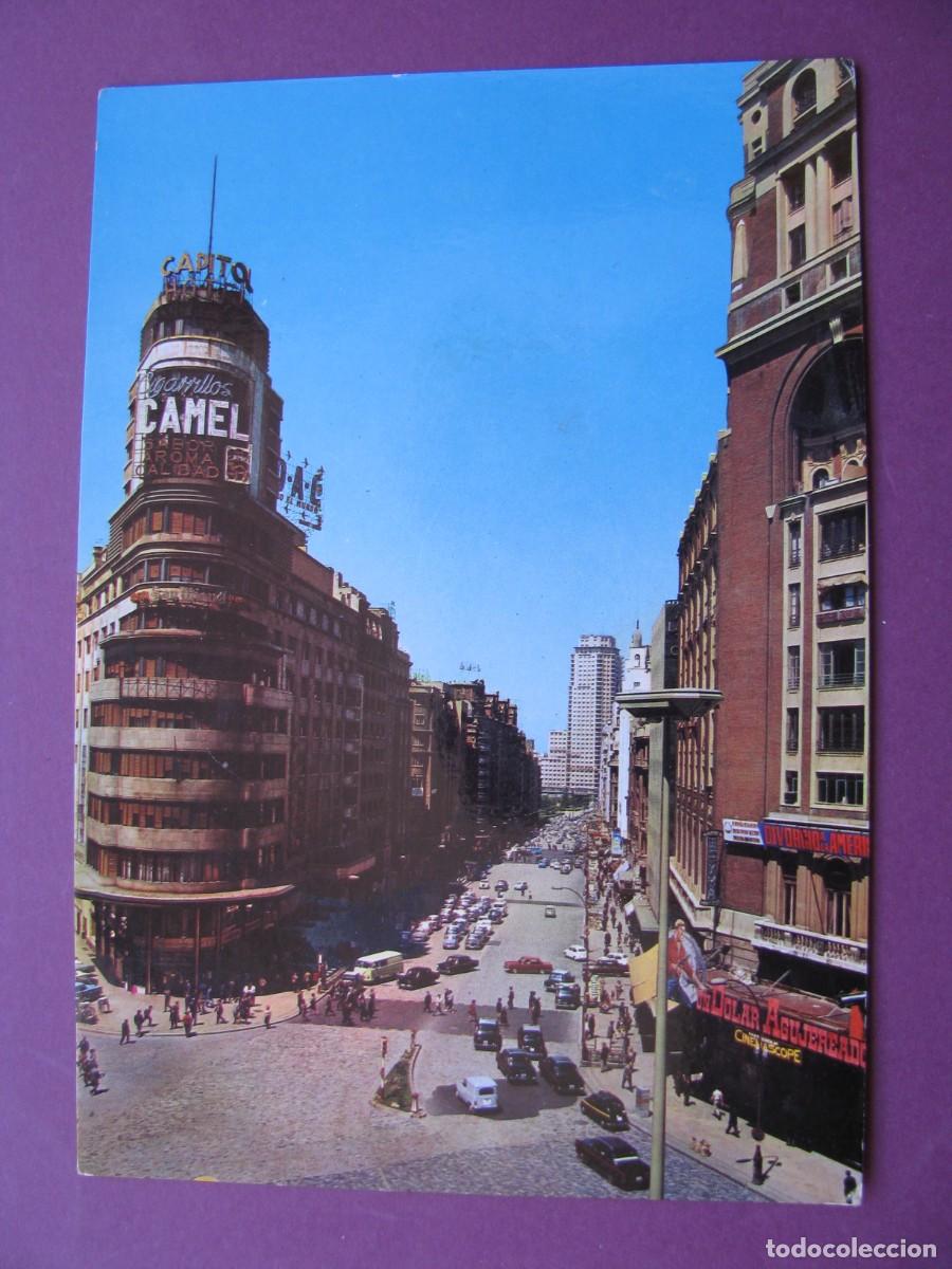 Postales: POSTAL DE MADRID. AVENIDA DE JOSE ANTONIO. J. L. GALLEGOS. CIRCULADA