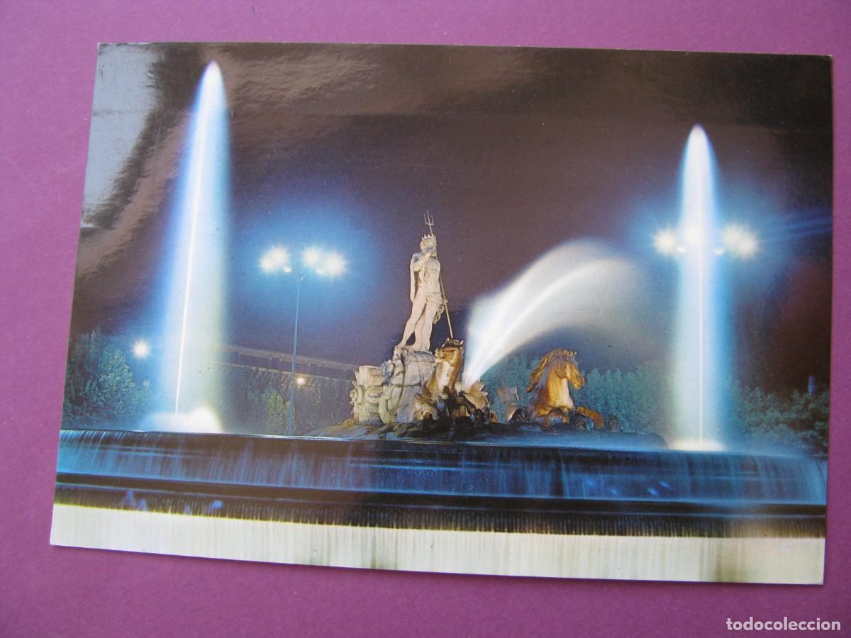 Postales: POSTAL DE MADRID. FUENTE DE NEPTUNO. NOCTURNA. EDIFEX. CIRCULADA