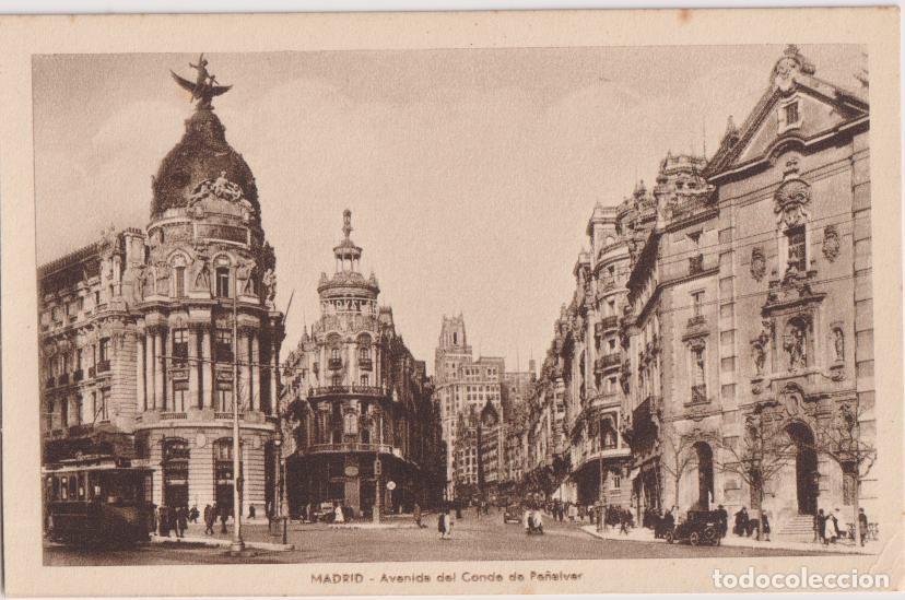 Postales: MADRID, AVENIDA DEL CONDE DE PE&Ntilde;ALVER - HUECOGRABADO DE KALLMAYER Y GAUTIER - S/C