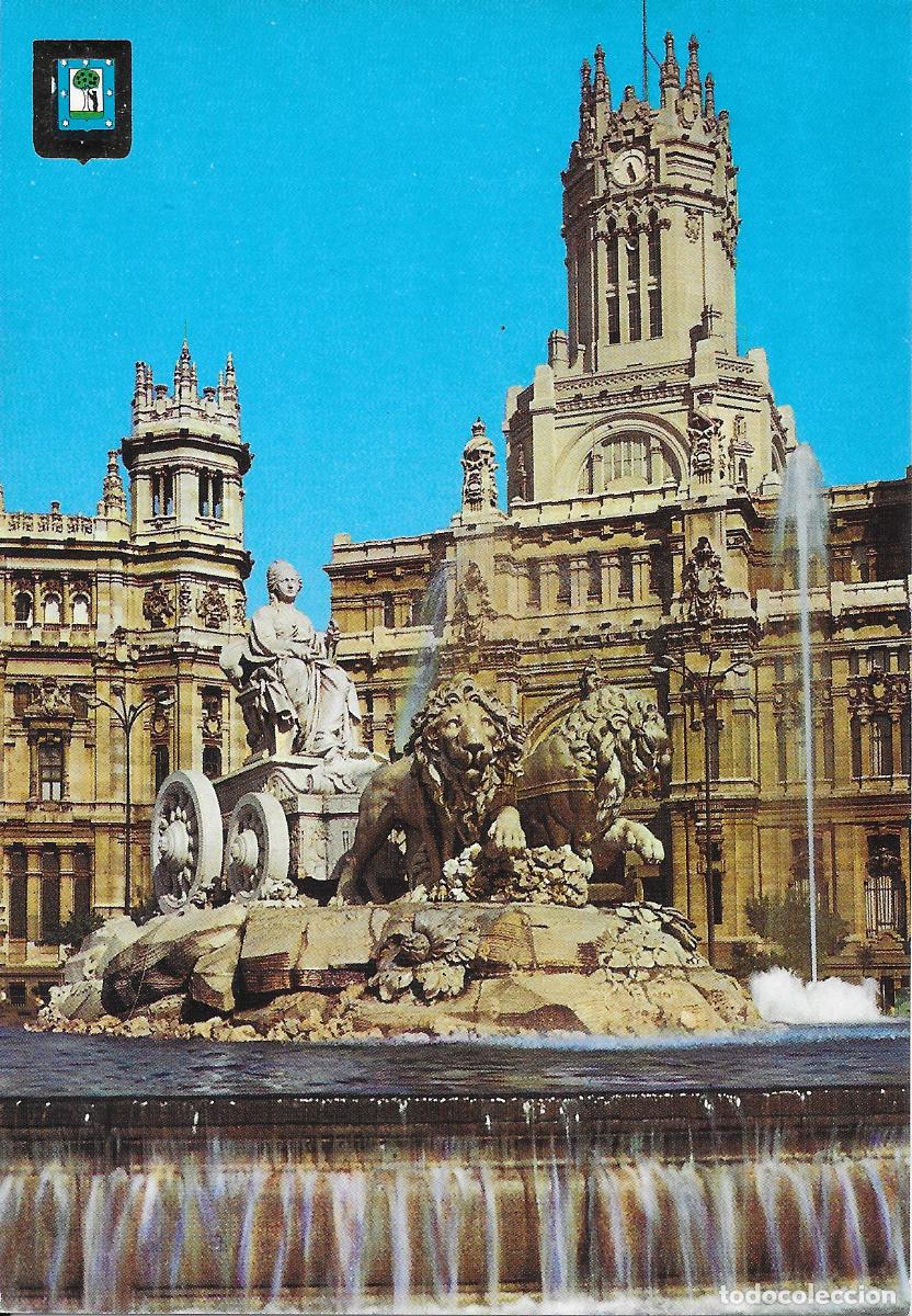 Postales: [POSTAL] La Cibeles y Palacio de Comunicaciones. Madrid (sin circular)