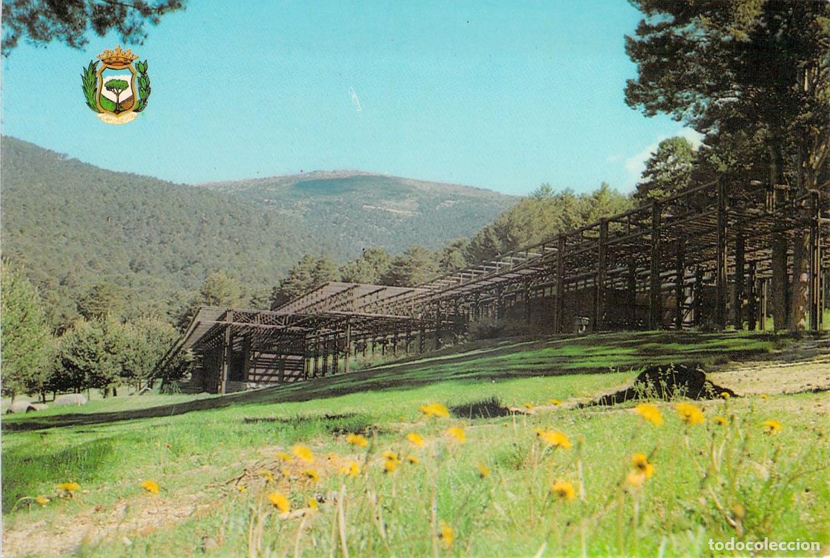Postales: Postal Cercedilla, Parque de Las Berceas, Vestuarios, Madrid