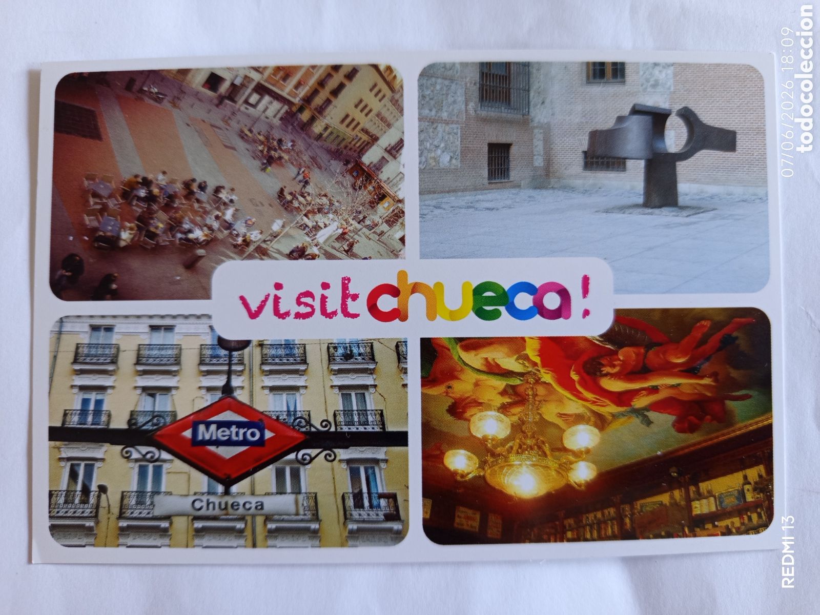 Postales: Postal se&ntilde;alizaci&oacute;n de Madrid