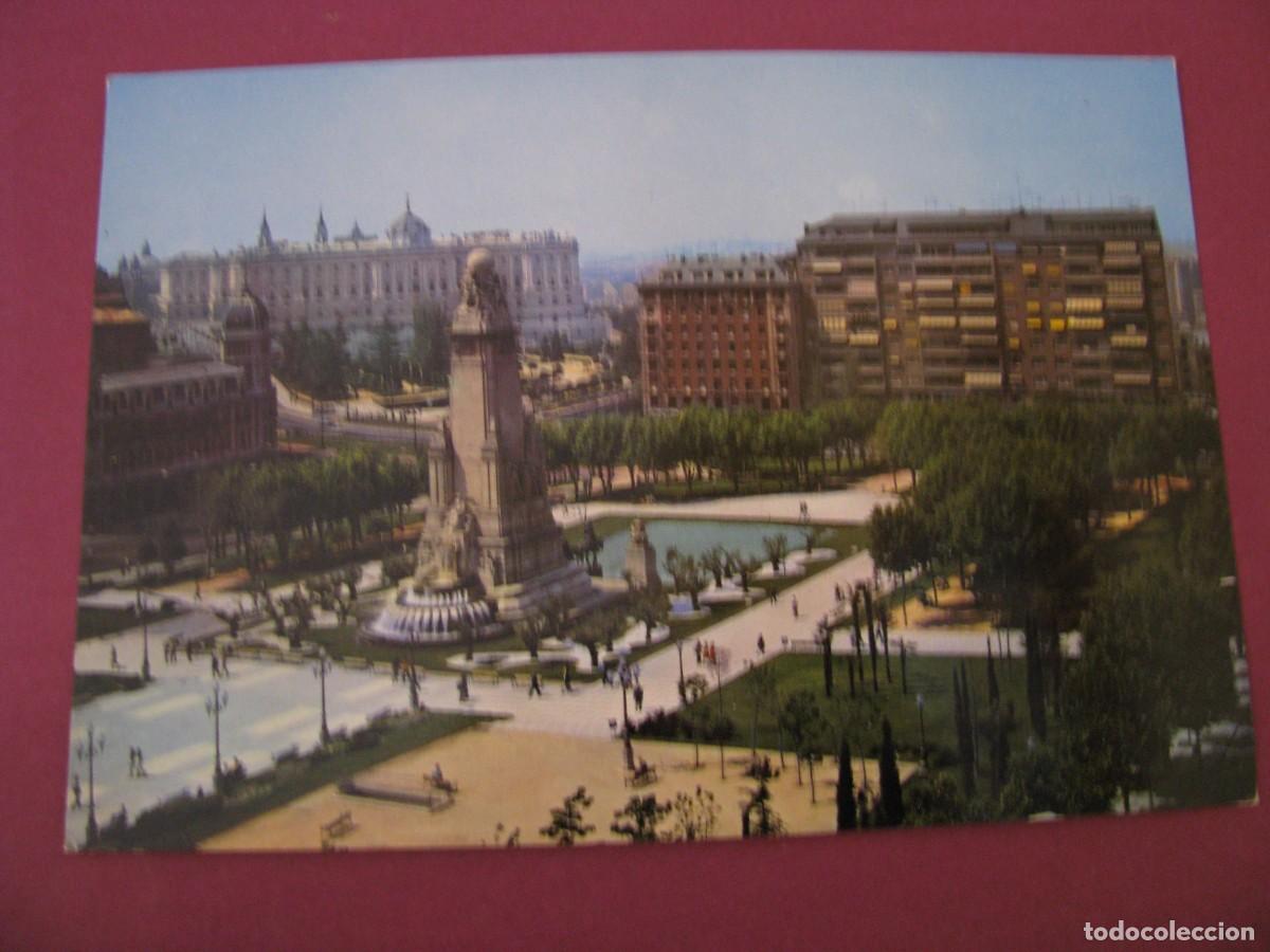Postales: POSTAL DE MADRID. PLAZA DE ESPA&Ntilde;A. EDIFEX. ESCRITA