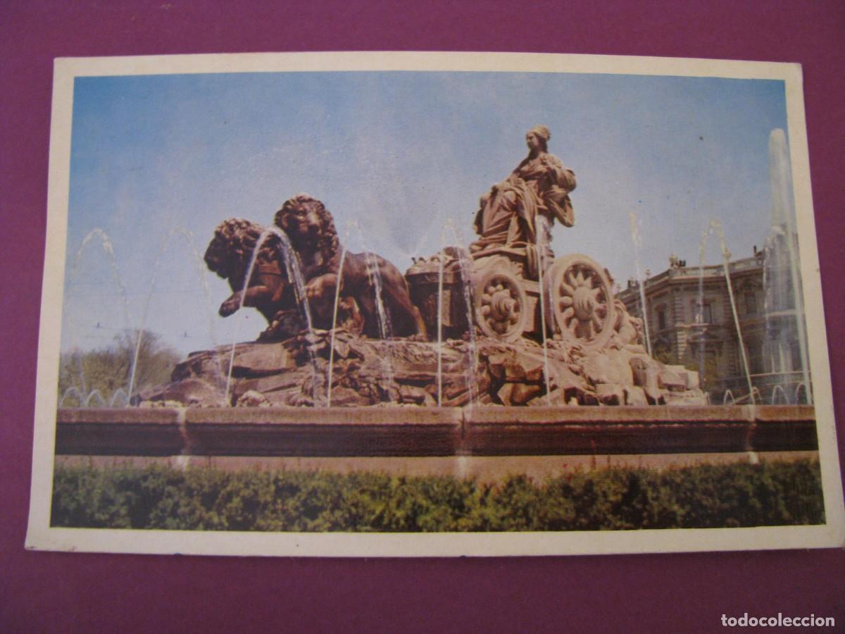 Postales: POSTAL DE MADRID. FUENTE DE CIBELES. HELIOTIPIA ARTISTICA. CIRCULADA 1958