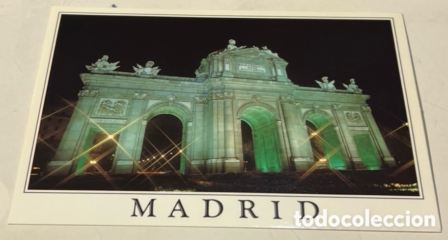 Postales: Postal. Puerta de Alcal&aacute;. Madrid. Mundigrafis. A&ntilde;os 90.