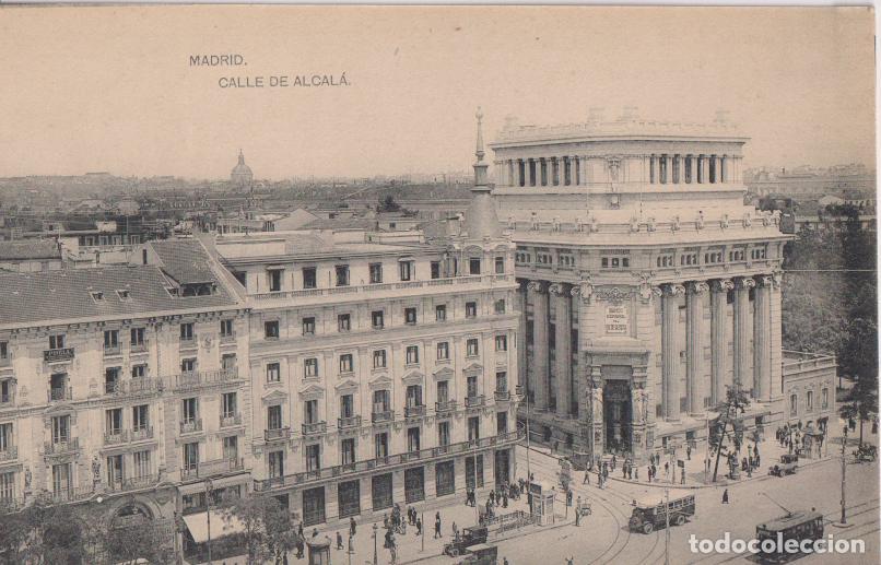 Postales: MADRID, CALLE DE ALCAL&Aacute; &ndash; FOTOTIPIA DE HAUSER Y MENET &ndash; S/C
