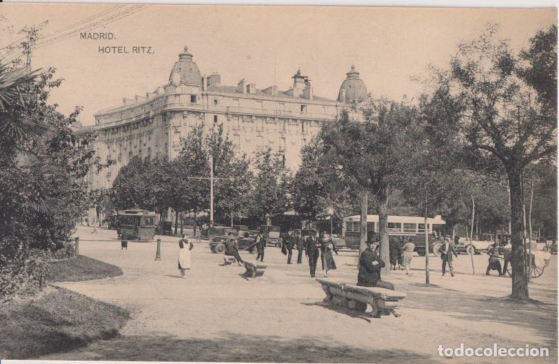 Postales: MADRID, HOTEL RITZ &ndash; FOTOTIPIA DE HAUSER Y MENET &ndash; S/C