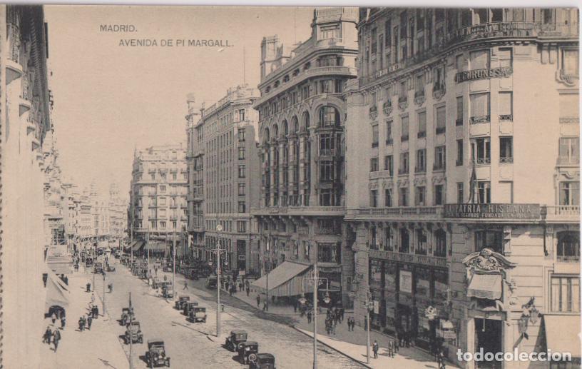 Postales: MADRID, AVENIDA DE PI MARGALL &ndash; FOTOTIPIA DE HAUSER Y MENET &ndash; S/C