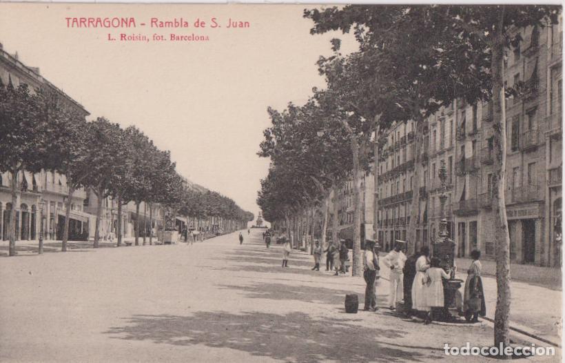 Postales: TARRAGONA, RAMBLA DE S.JUAN &ndash; L.ROISIN, FOT. - S/C