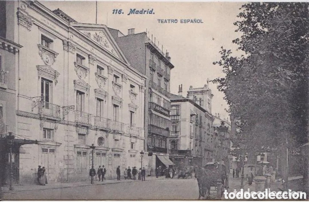 Postales: MADRID - TEATRO ESPA&Ntilde;OL - FOT. J. LACOSTE