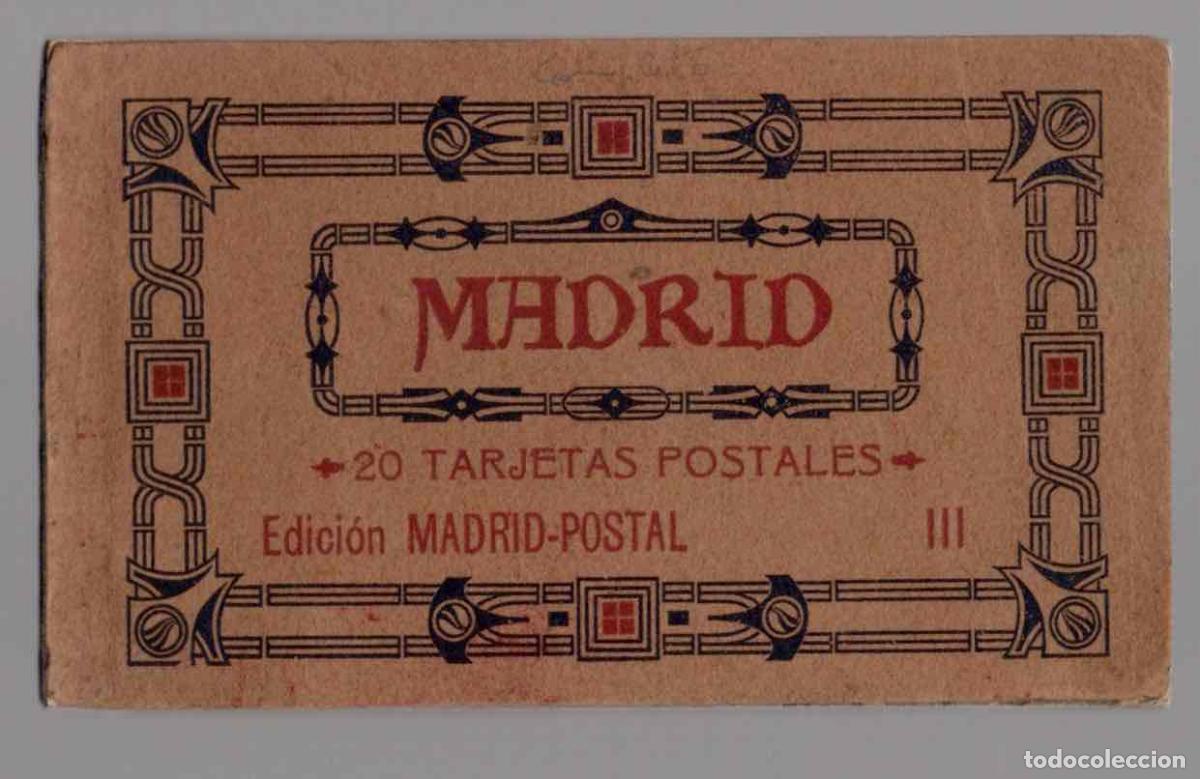 Postales: BLOC POSTAL MADRID 20 TARJETAS POSTALES EDICION MADRID-POSTAL III