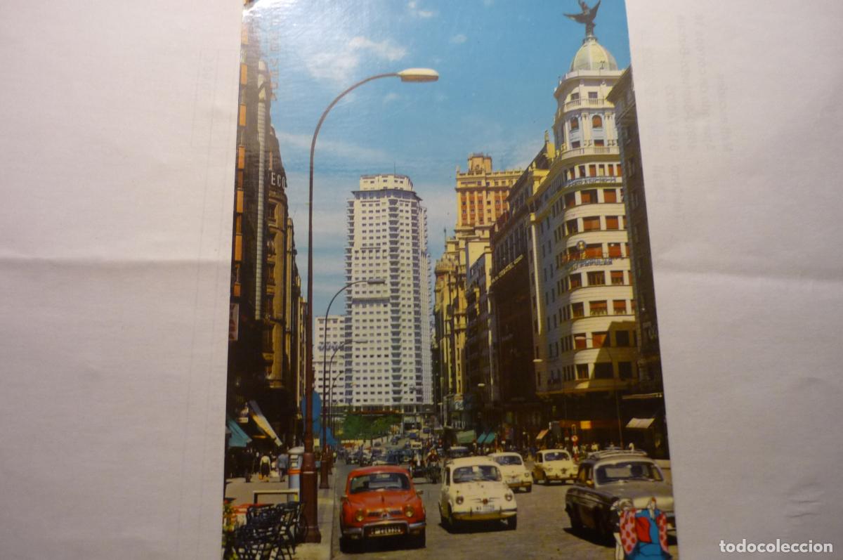 Postales: postal madrid av j,antonio coches circulada cm