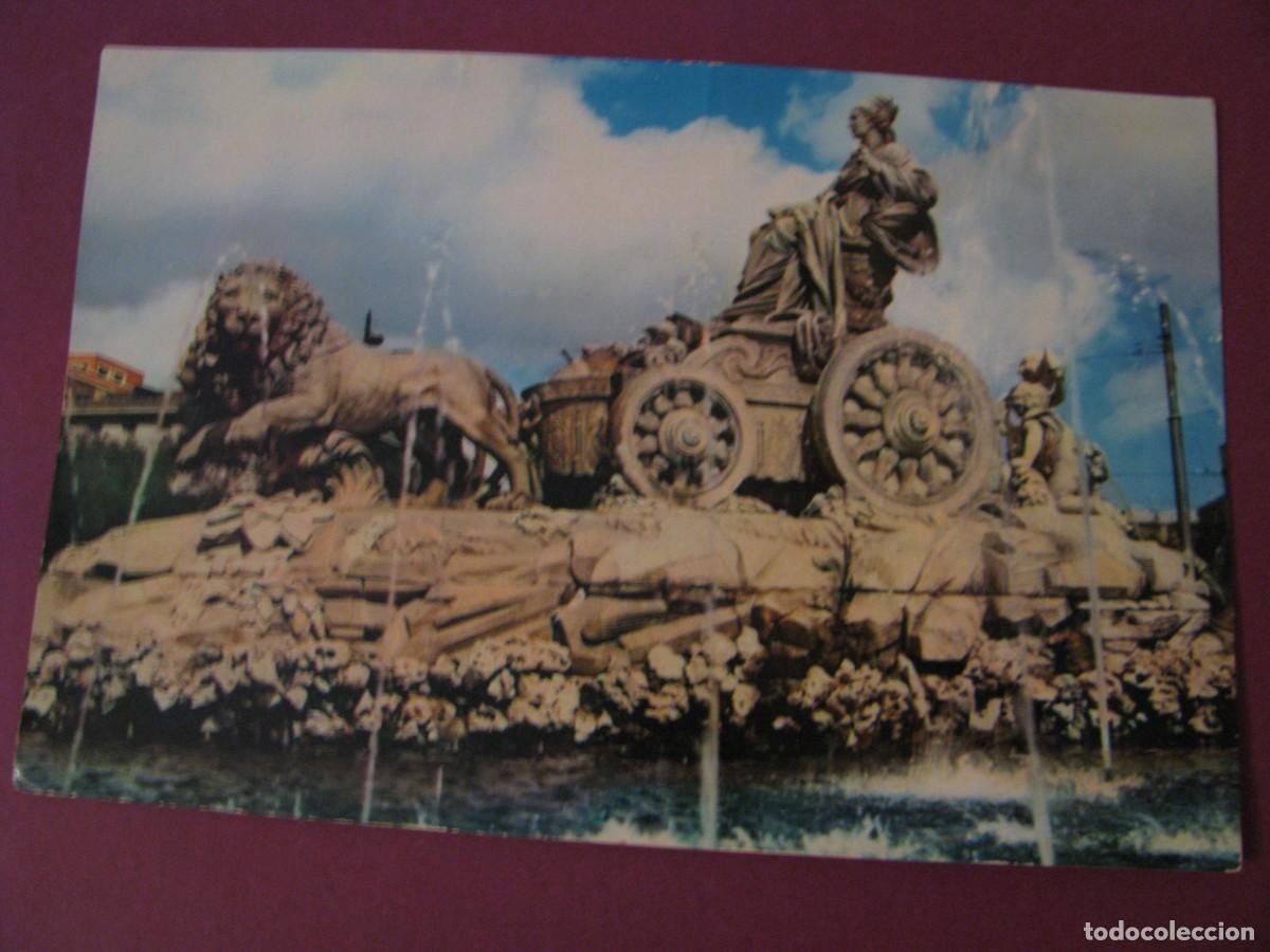 Postales: POSTAL DE MADRID. FUENTE DE CIBELES. RAKER. CIRCULADA 1964