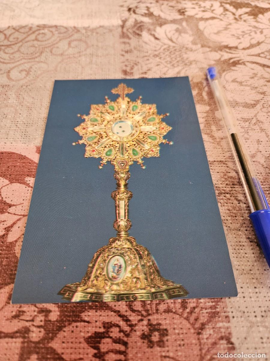 Postales: Tarjeta Postal Nueva Con Imagen De La Sagrada Forma, Reliquia Real Monasterio Del Escorial.