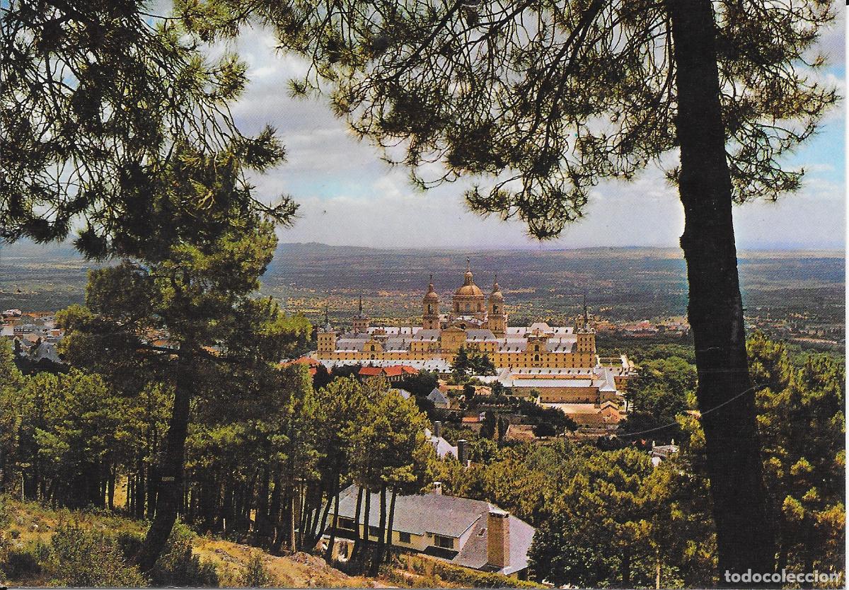 Postales: [POSTAL] Vista general. El Escorial (Madrid) (circulada)