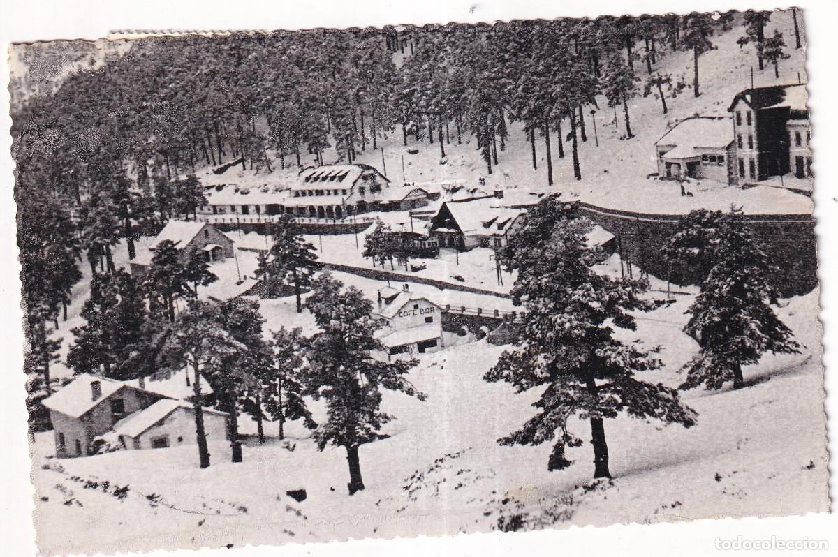 Postales: PUERTO DE NAVACERRADA(MADRID).- Estaci&oacute;n de Ferrocarril. Altitud 1,860 m Circulada.