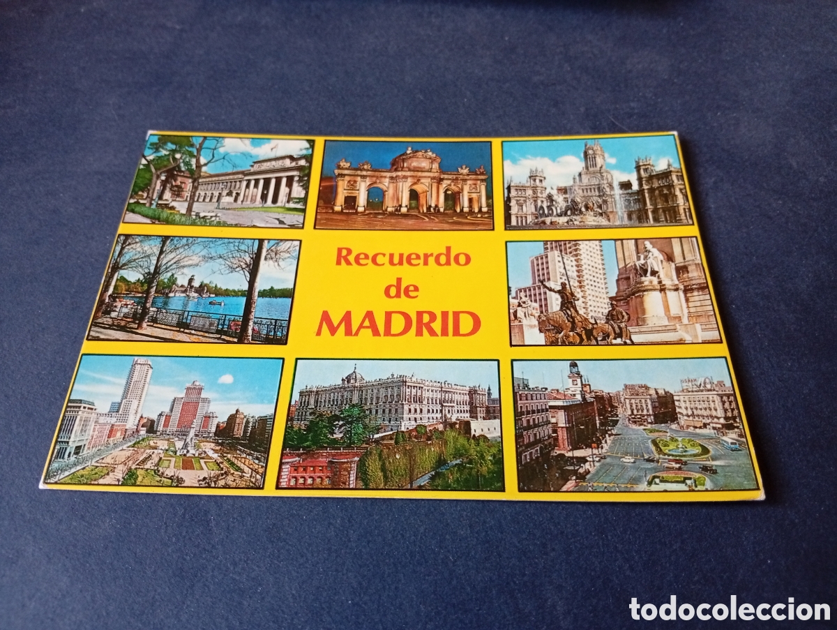 Postales: Postal recuerdo de Madrid