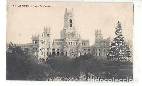 Postales: ANTIGUA POSTAL 55 MADRID CASA DE CORREOS GRAFOS MADRID