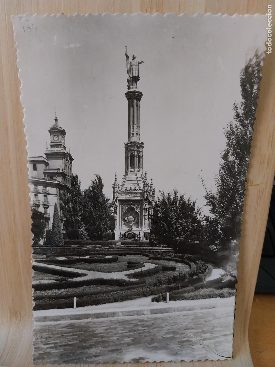 Postales: COLON MONUMENTO MADRID ED F MOLINA 17 CIRCULADA