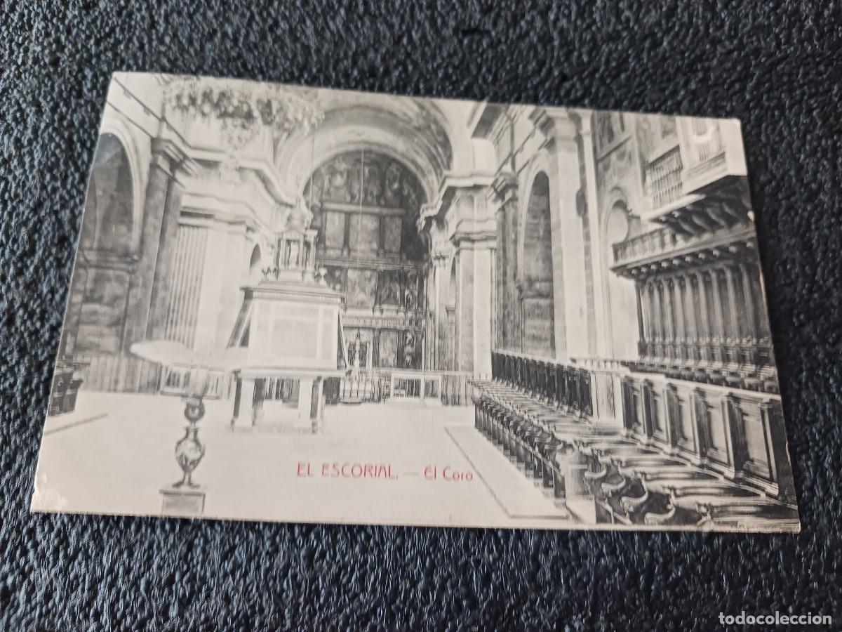Postales: el escorial, el coro, fotpia. casta&ntilde;eira alvarez y levenfeld, hijo de nicolas serrano