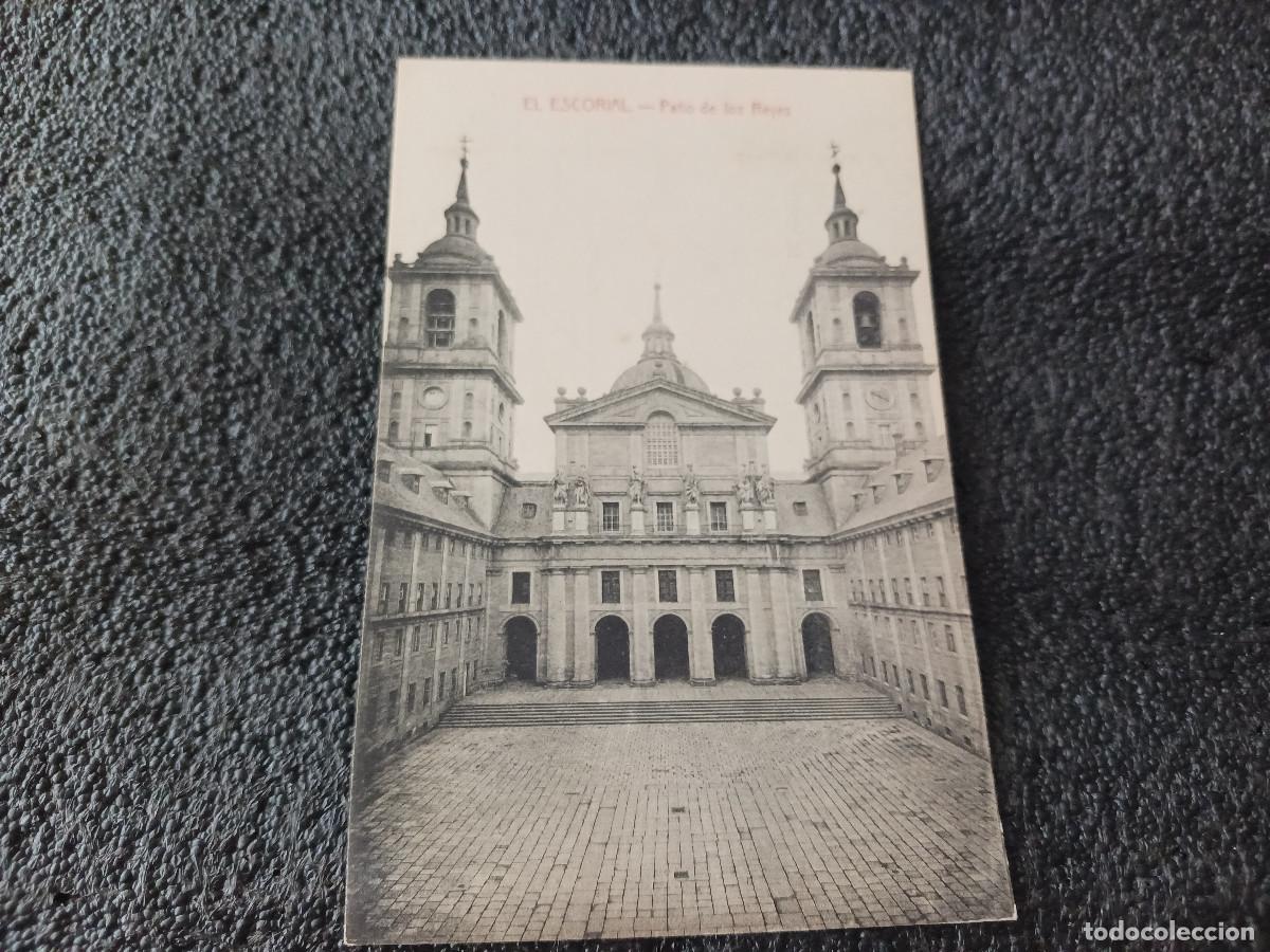 Postales: el escorial, patio de los reyes, fotpia. casta&ntilde;eira alvarez y levenfeld, hijo de nicolas serrano