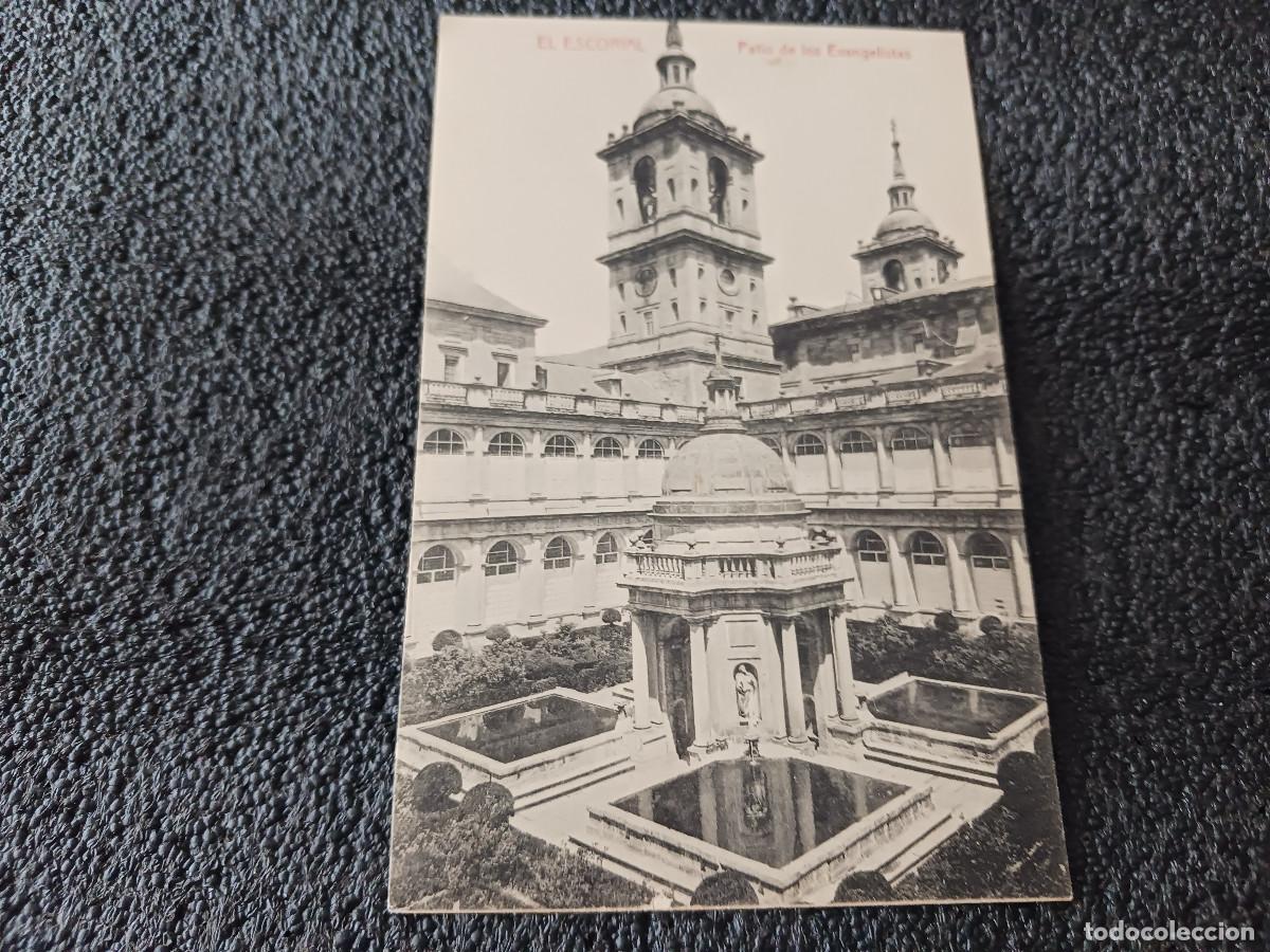 Postales: el escorial, patio de los evangelistas, fotpia. casta&ntilde;eira alvarez y levenfeld, hijo de N. serrano